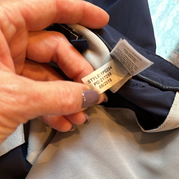 Vineyard Vines Men's Navy Stretch Flat Front Straight Leg Fairway Golf Pants - Picture 6 of 7